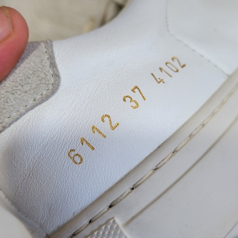 White and Gray Casual Sneakers - Picture 4 of 8
